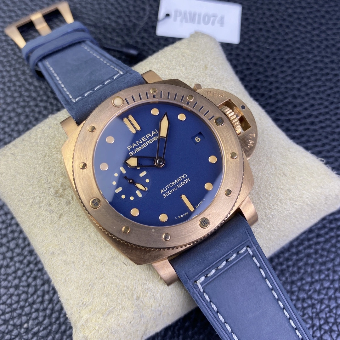 UrbanChic CBD Factory Panerai Submersible Bronzo “Blu Abisso” 42mm PAM01074 1:1 Super Clone – DDP.900 Movement 403